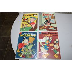 1950s Disney & Porky Pie Comic Books