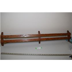 Antique Wall Shelf (From Church Pew)