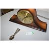 Image 1 : Mantle Clock & Famous General's Spoons