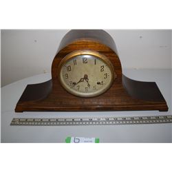 New Haven Mantle Clock Rerushed & Oiled Runs