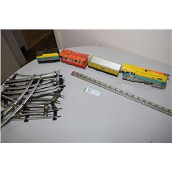 Battery Tin Train Set 1954 Wyandotte