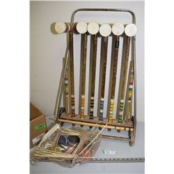 Lawn Ball & Mallets Antiques