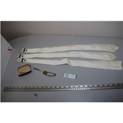 New Ties, Tie Clips Etc.