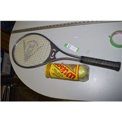 Tennis Racket & Balls