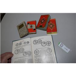 Vint. Playing Cards & Vint Coin Book