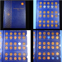 Complete Lincoln Cent Book 1941-1965 84 coins