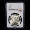 Image 2 : NGC 1923-p Peace Dollar $1 Graded ms65 By NGC