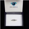 Image 2 : Decadence Sterling Silver Round Cut 3 Stone Eng Ring Size 8