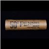 Image 4 : Mixed small cents 1c orig shotgun roll, 1919-s Wheat Cent, 1899 Indian Cent other end, McDonalds Wra