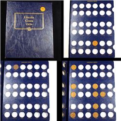 Partial Lincoln Cent Book 1918-1983 79 coins