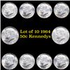 Image 1 : Group of 10 1964 Kennedy 50c