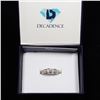Image 2 : Decadance Sterling Silver mm Oval Channel Set Ring Size 7