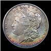 Image 2 : 1891-p Rainbow Toned Morgan Dollar $1 Grades Select Unc