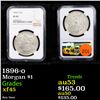 Image 1 : NGC 1896-o Morgan Dollar $1 Graded xf45 By NGC