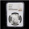 Image 2 : NGC 1879-s Morgan Dollar $1 Graded ms65+ By NGC
