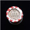 Image 3 : Indian cent 1c orig roll, 1909 end S other end