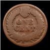 Image 3 : 1869 Indian Cent 1c Grades g+