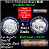 Image 1 : Buffalo Nickel Shotgun Roll in Old Bank Style 'Los Angeles Trust And SavingsBank'  Wrapper 1918 & s 