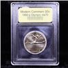 Image 2 : 1992-p Olympics Modern Commem Half Dollar 50c Graded ms70, Perfection By USCG
