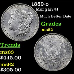 1889-o Morgan Dollar $1 Grades Select Unc