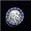 Image 2 : Buffalo Nickel Shotgun Roll in Old Bank Style 'Los Angeles Trust And Savings Bank'  Wrapper 1920 & d