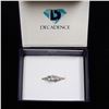 Image 2 : Decadence Sterling Silver Round Cut 3 Stone Eng Ring Size 7