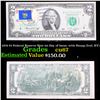 Image 1 : 1976 $2 Federal Reserve Note 1st Day of Issue, with Stamp (Ivel, KY) Grades Gem++ CU