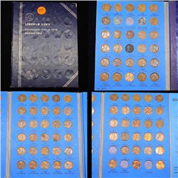 Near Complete Lincoln Cent Book 1941-1977 86 coins