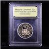 Image 2 : Proof 1991-1995-p WWII Modern Commem Half Dollar 50c Graded GEM++ Proof Deep Cameo By USCG