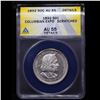 Image 2 : 1892 Columbian Old Commem Half Dollar 50c Graded au55 details By ANACS