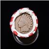 Image 3 : Mixed small cents 1c orig shotgun roll, 1919-s Wheat Cent, 1898 Indian Cent other end