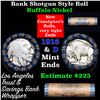 Image 1 : Buffalo Nickel Shotgun Roll in Old Bank Style 'Los Angeles Trust And SavingsBank'  Wrapper 1916 & d 