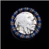 Image 2 : Buffalo Nickel Shotgun Roll in Old Bank Style 'Los Angeles Trust And SavingsBank'  Wrapper 1916 & d 
