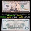 Image 1 : *Star Note* 2009 $20 Green Seal Federal Reserve Note Grades Select AU
