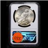 Image 3 : NGC 1925-p Peace Dollar $1 Graded ms65 By NGC