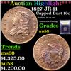 Image 1 : ***Auction Highlight*** 1827 JR-11 Capped Bust Dime 10c Graded Select Unc By USCG (fc)