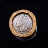 Image 3 : Mixed small cents 1c orig shotgun roll, 1917-s Wheat Cent, 1895 Indian Cent other end, McDonalds Wra