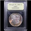 Image 4 : ***Auction Highlight*** 1881-s Rainbow Toned Morgan Dollar $1 Graded GEM++ Unc By USCG (fc)