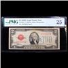 Image 2 : *Star Note* 1928D $2 Red seal United States Note Graded vf25 By PMG