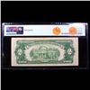 Image 3 : *Star Note* 1928D $2 Red seal United States Note Graded vf25 By PMG