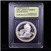 Image 2 : Proof 2000-p Library Of Congress Modern Commem Dollar $1 Graded GEM++ Proof Deep Cameo By USCG
