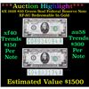 Image 1 : ***Auction Highlight*** 6X 1928 $20 Green Seal Federal Reserve Note XF-AU Redeemable In Gold  (fc)