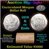 Image 1 : ***Auction Highlight*** 1879 & CC Uncirculated Morgan Dollar Shotgun Roll (fc)