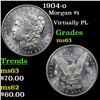 Image 1 : 1904-o Morgan Dollar $1 Grades Select Unc