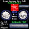 Image 1 : Buffalo Nickel Shotgun Roll in Old Bank Style 'Bell Telephone'  Wrapper 1915 & s Mint Ends