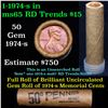 Image 1 : Shotgun Lincoln 1c roll, 1974-s 50 pcs Brandt Wrapper