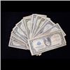 Image 2 : 50X $1 Blue Seal Circulated Silver Certificates Various Dates
