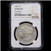 Image 2 : NGC 1884-s Morgan Dollar $1 Graded vf details By NGC