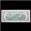 Image 3 : 1976 $2 Federal Reserve Note 1st Day of Issue, with Stamp (Utica, NY) Grades Gem++ CU