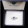 Image 2 : decadence Sterling Silver Oval Cut Engagement Ring size 7